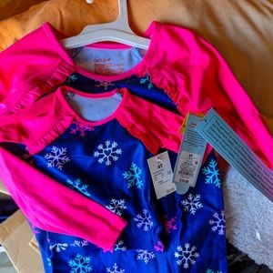 Girls PJ with doll gown